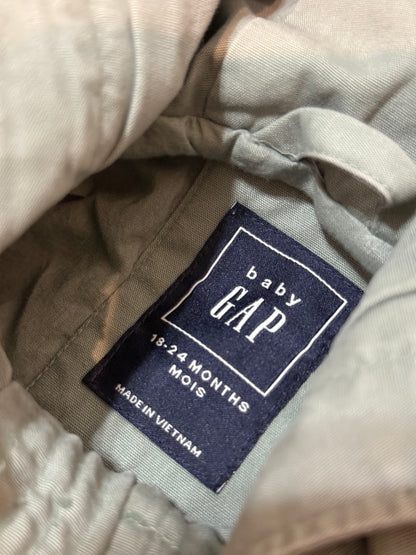 Baby Gap Olive Hooded Jacket 18 24m
