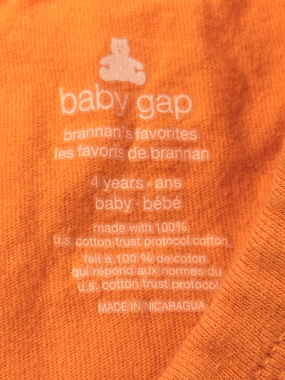 Baby Gap Excavator Graphic T-Shirt Size 4T