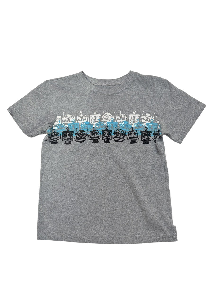 Garanimals Gray Robot Graphic T-Shirt 5Y
