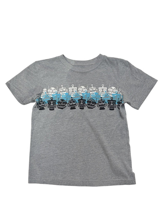 Garanimals Gray Robot Graphic T-Shirt 5Y