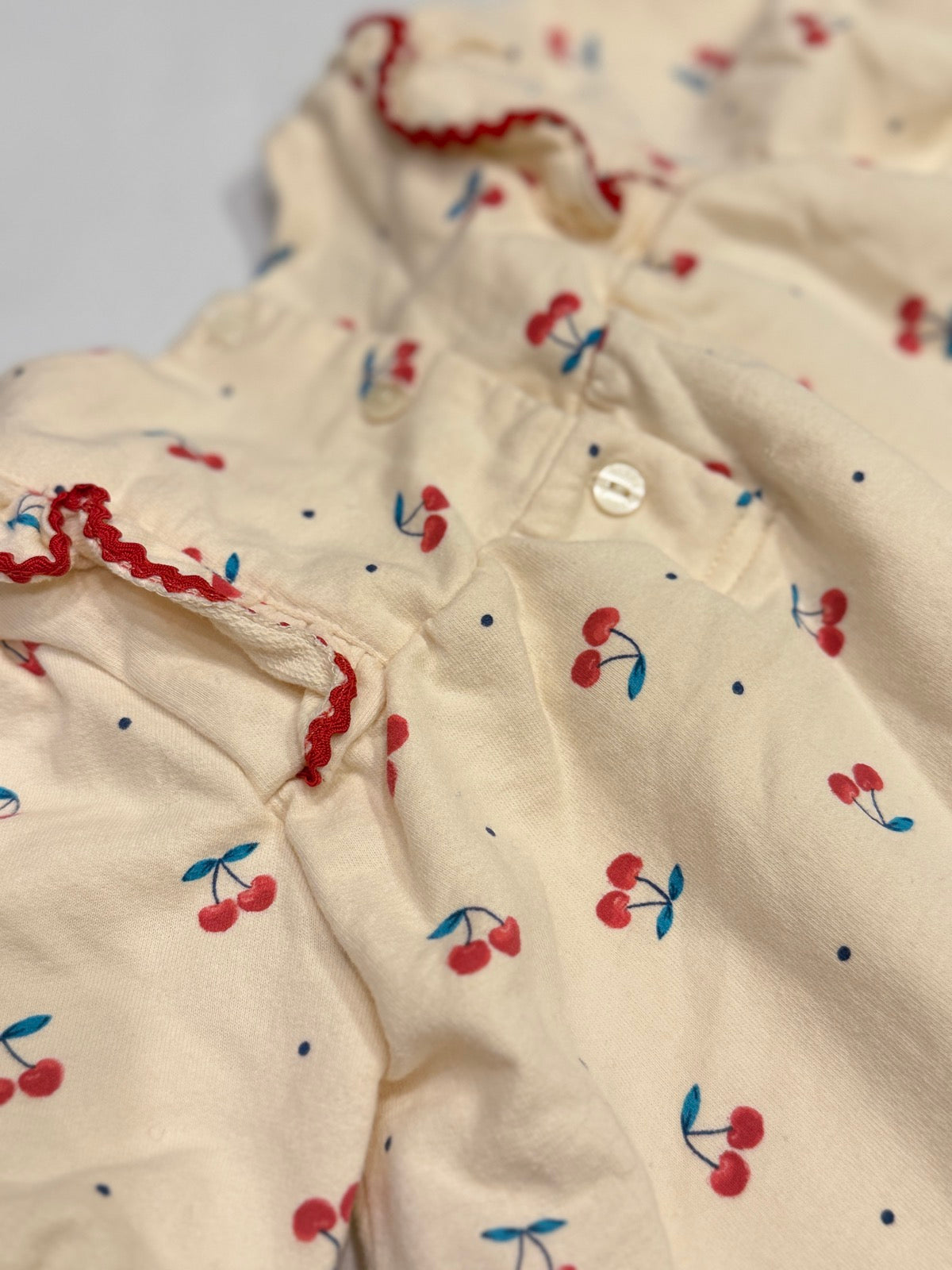 Absorba Cherry Print Dress Size 24M