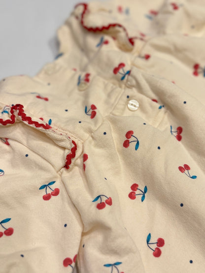 Absorba Cherry Print Dress Size 24M