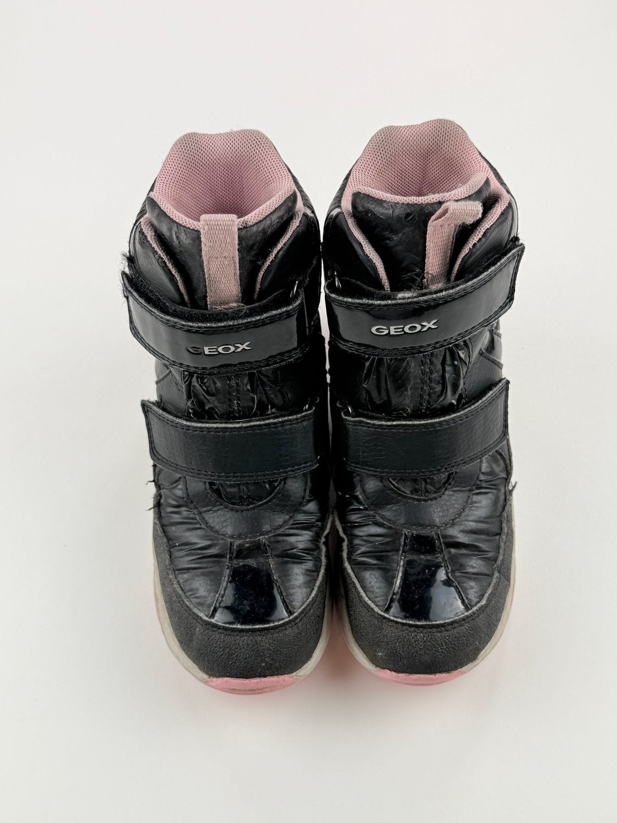 Geox Black Pink Waterproof Winter Boots US11.5