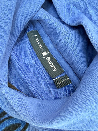 Psycho Bunny Blue Hoodie Size 4