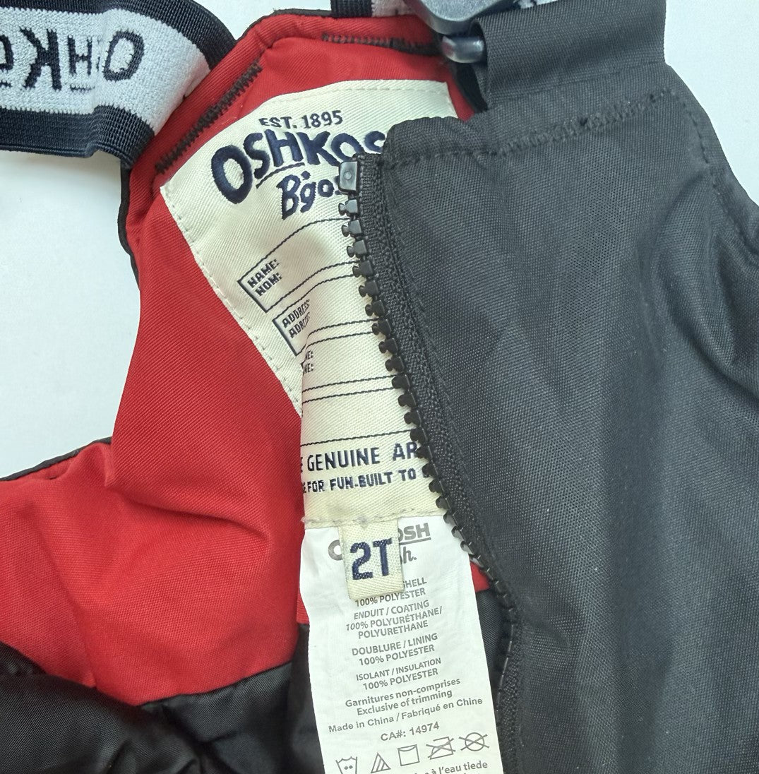 OshKosh B'Gosh Snow Bib Pants Size 2T