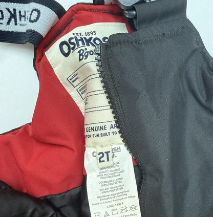 OshKosh B'Gosh Snow Bib Pants Size 2T