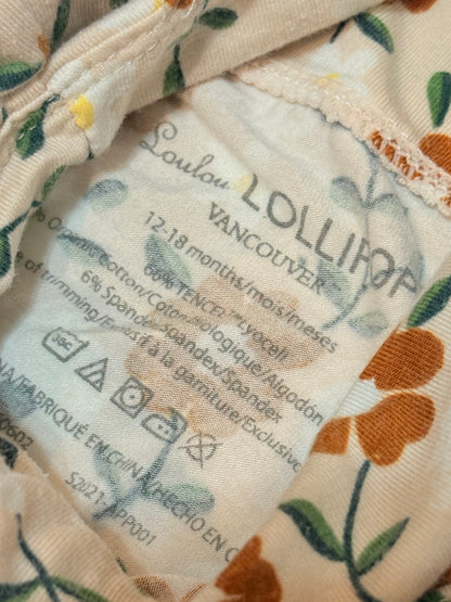 Loulou Lollipop Floral Bloomers 12-18M