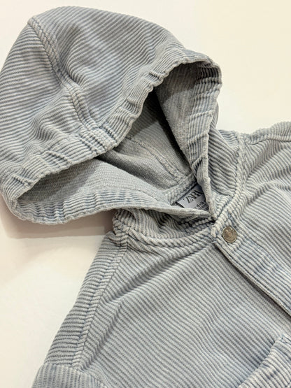 Zara Corduroy Hooded Jacket Size 4-5Y