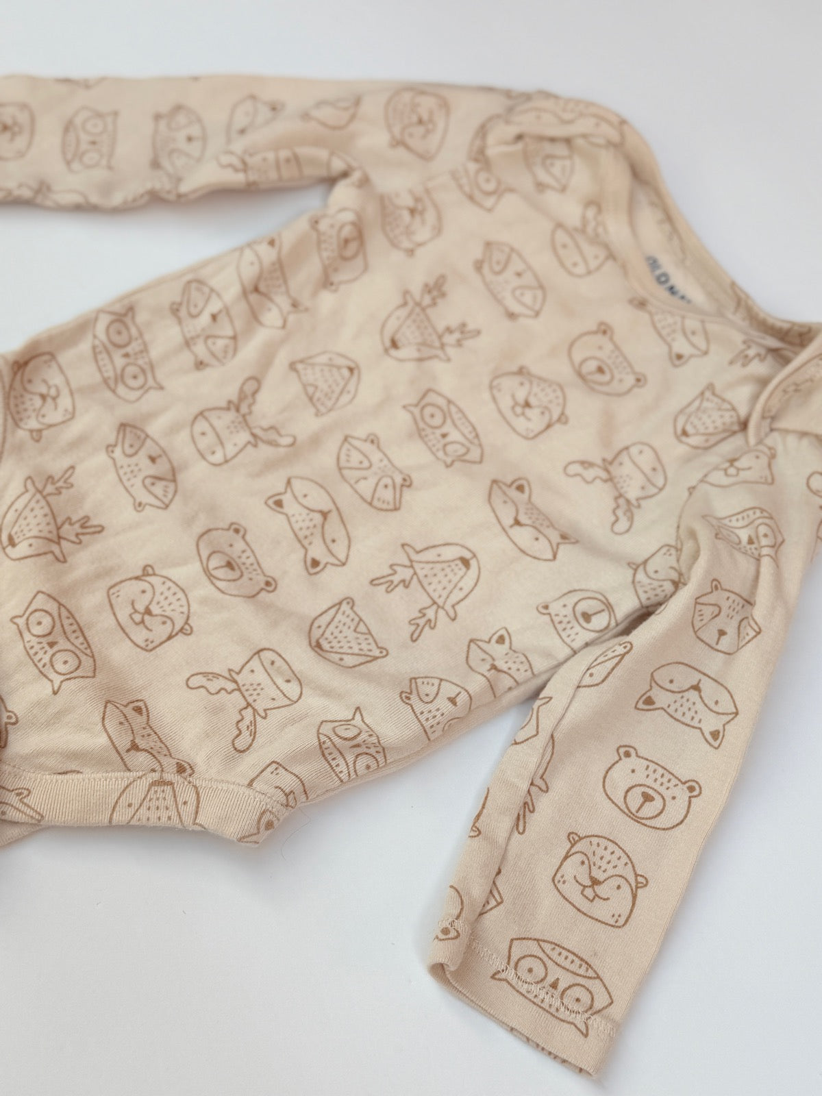 Old Navy Forest Animals Bodysuit 6-12M