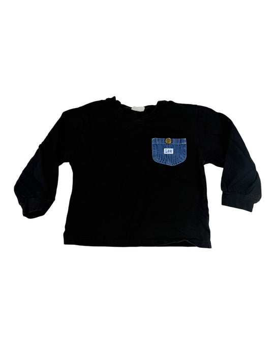 MIMIYANBABY Black Long Sleeve T-Shirt Size 3T