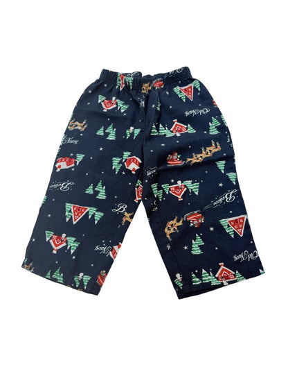 Old Navy Christmas Santa Print Pants 18-24M
