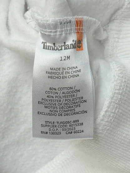 Timberland White Embossed Logo 3PC Set 12M