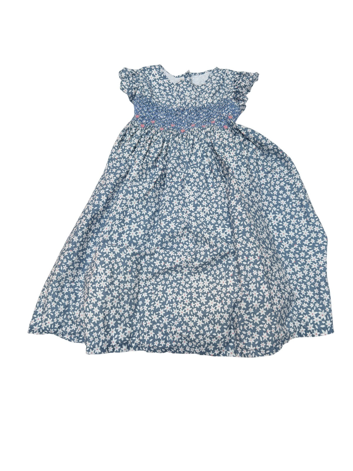Minnie Minors Smocked Floral Dress 7/8