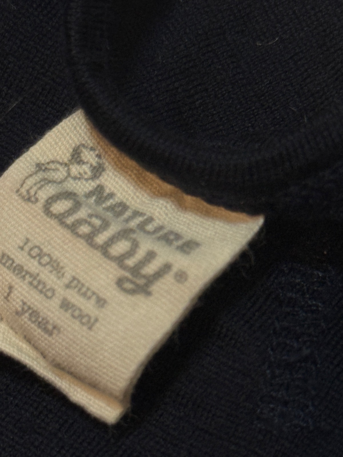 Nature Baby Merino Long Sleeve Top 1 Year