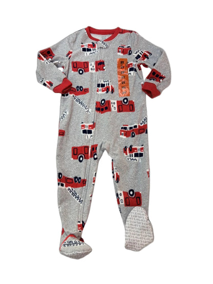 Carter's Fire Truck Footed Sleeper 2T