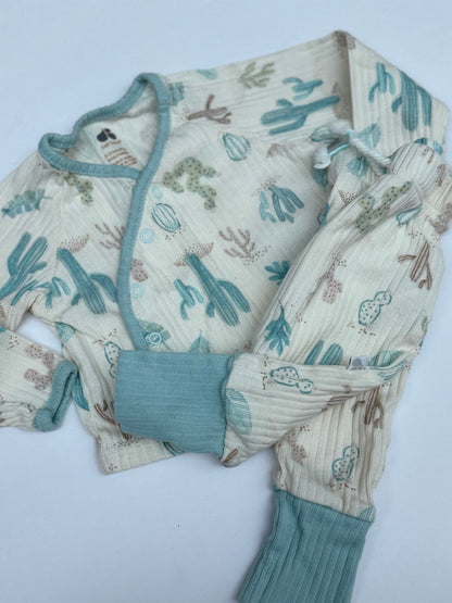 Just Born Cactus Print 2pc Set 0-3M