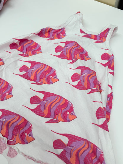 Hatley Fish Print Tank Dress Size 2T