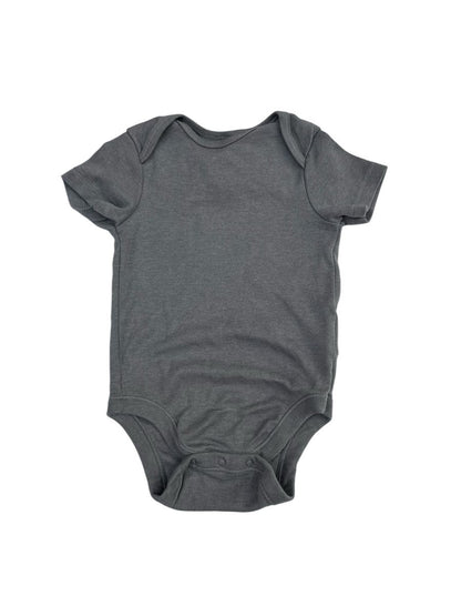 Old Navy Gray Bodysuit 12-18M