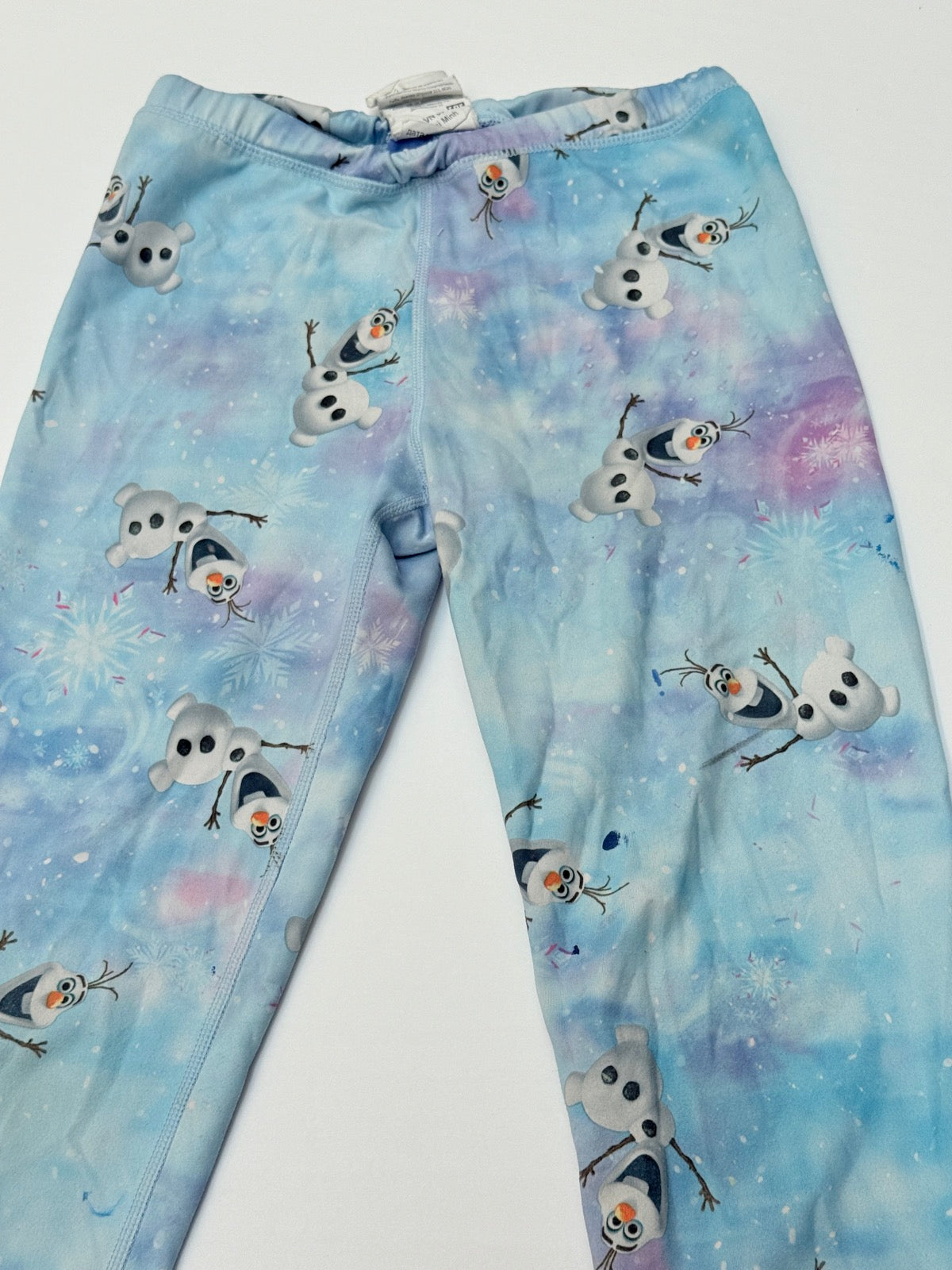 Disney Burton Frozen Olaf Leggings Size 7-8