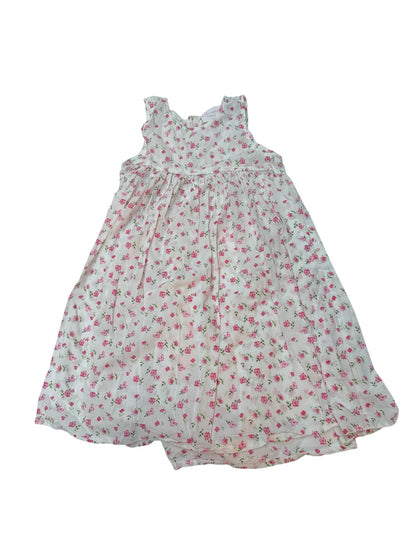 Oak Meadow Floral Pink Sleeveless Dress Kids Sz 5