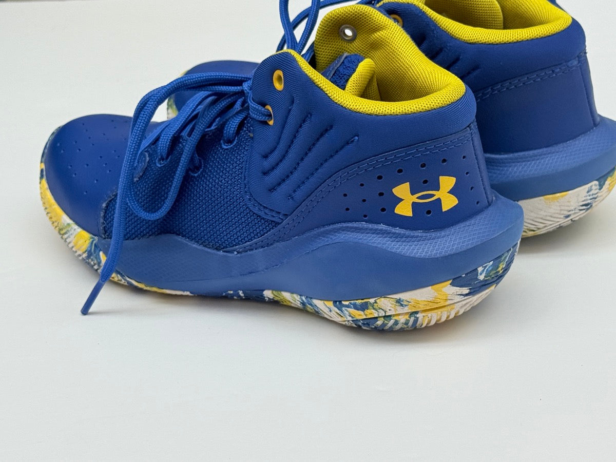 Under Armour Blue Basketball Shoes Size 2Y