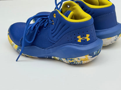 Under Armour Blue Basketball Shoes Size 2Y
