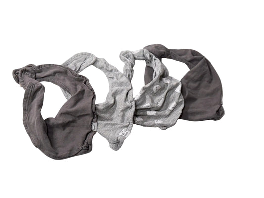 Luno Grey Bear Lot de bavoirs Taille unique