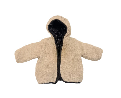 Baby Gap Floral Reversible Sherpa Puffer Jacket 6-12M