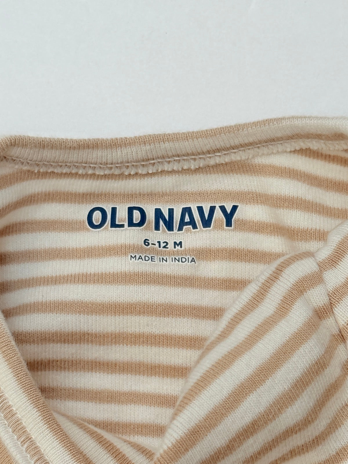 Old Navy Striped Bodysuit 6-12M