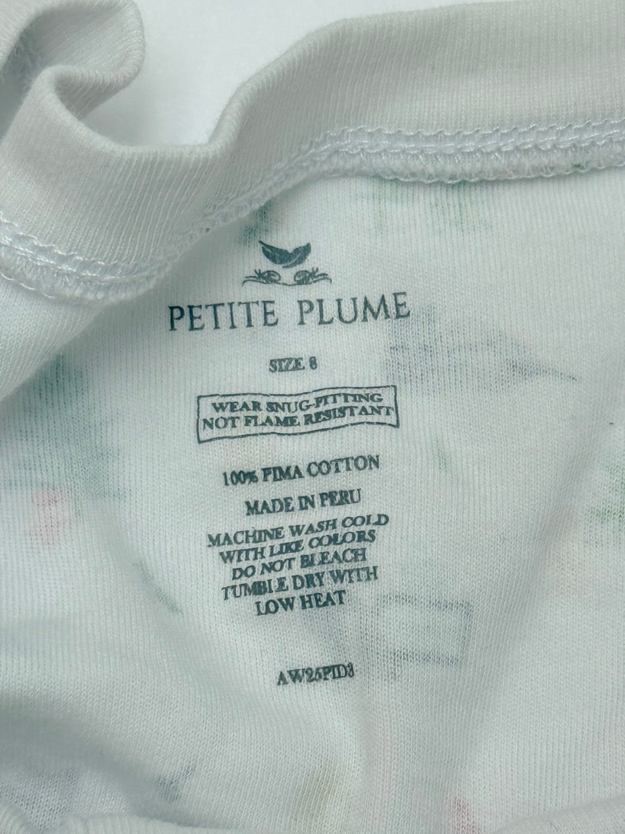 Petite Plume Cat Christmas Pajama Set Size 8