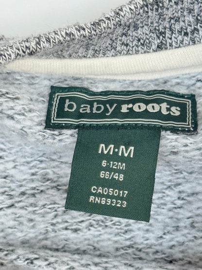 Roots Baby Gray Crewneck Sweatshirt 6-12M