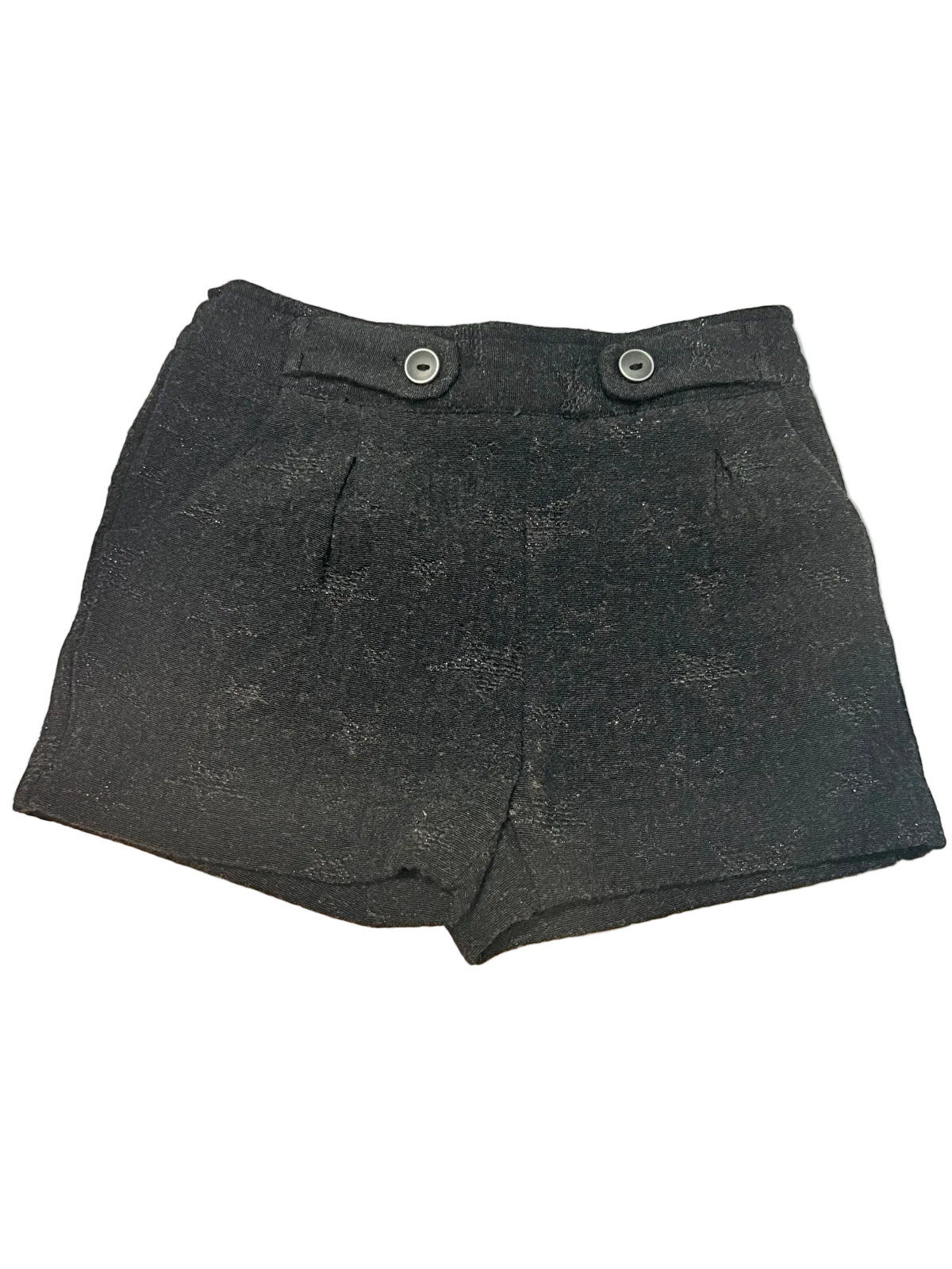 Zara Black Star Shorts 12-18m