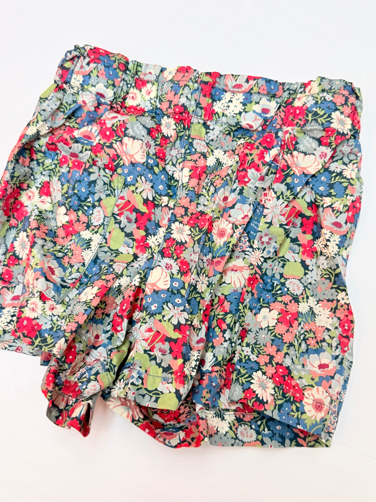 Petits Vilains Floral Cotton Shorts 4/5