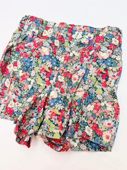 Petits Vilains Floral Cotton Shorts 4/5
