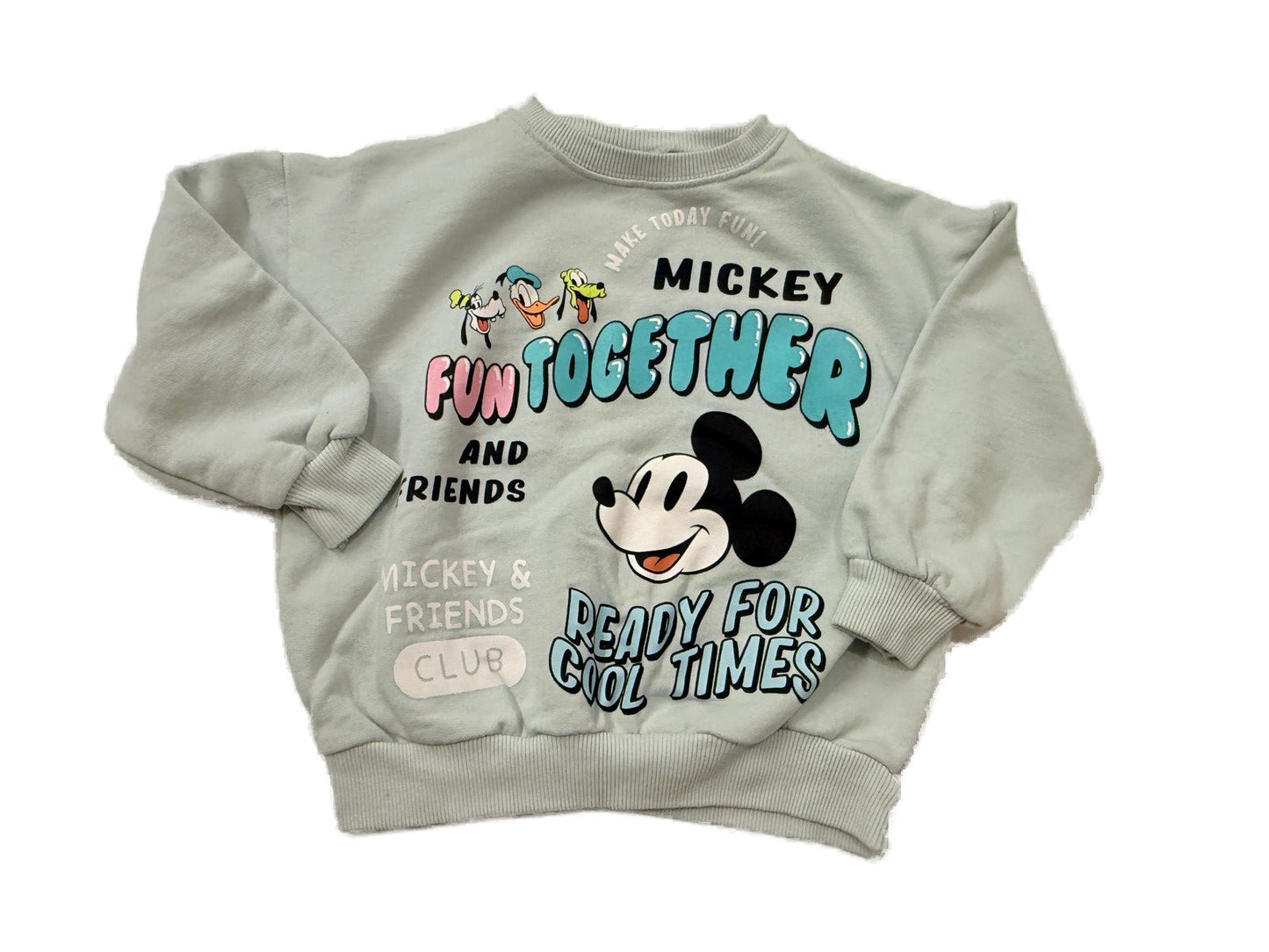 Disney Mickey & Friends Hoodie Sweatshirt 4-5Y