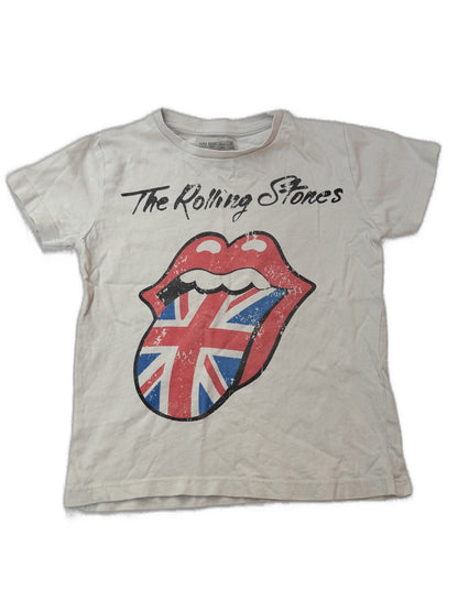 Zara Boys Rolling Stones Graphic T-Shirt Size 5