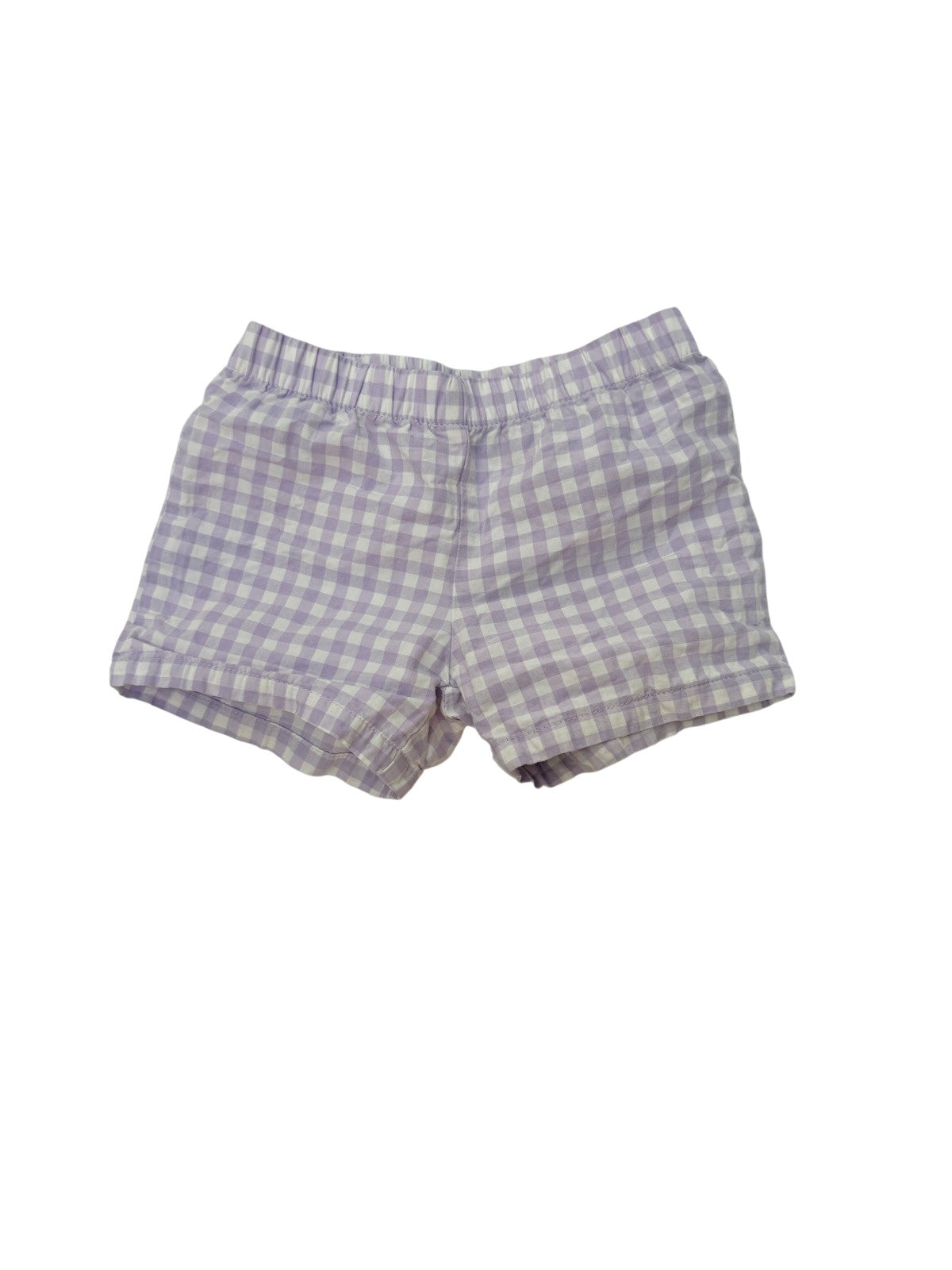 Carter's Purple Gingham Shorts 2T