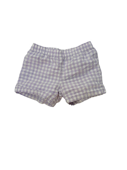 Carter's Purple Gingham Shorts 2T