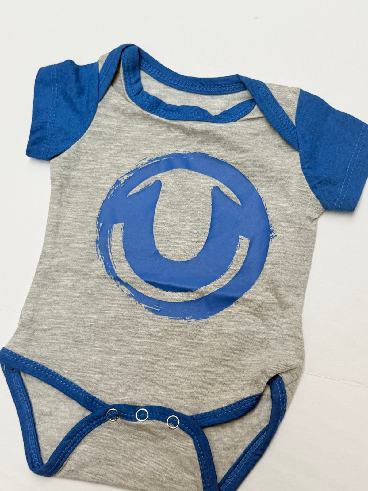 True Religion Horseshoe Logo Bodysuit Newborn