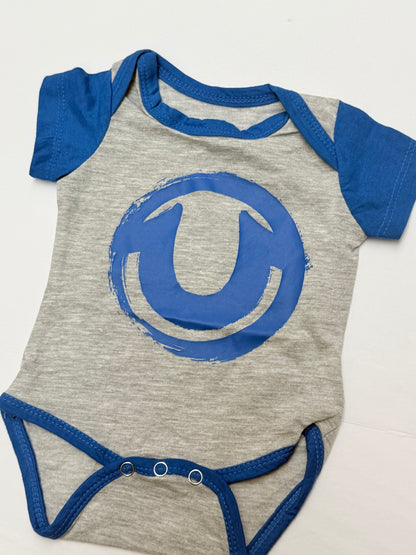 True Religion Horseshoe Logo Bodysuit Newborn