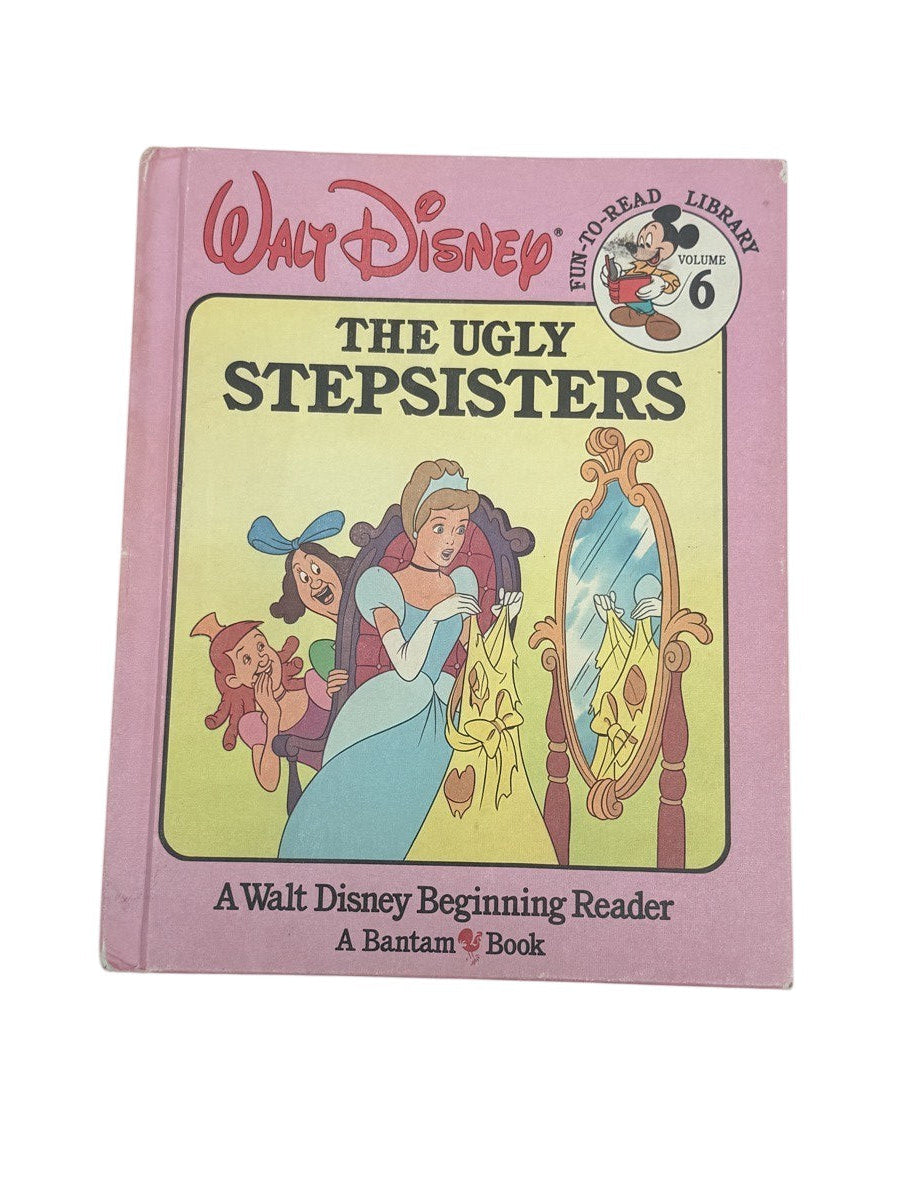 Vintage The Ugly Stepsisters Walt Disney Beginning Reader