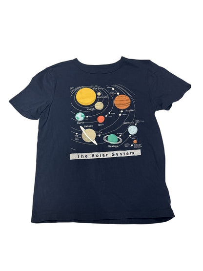 Gap Kids Solar System Navy T-Shirt Size 10-11Y