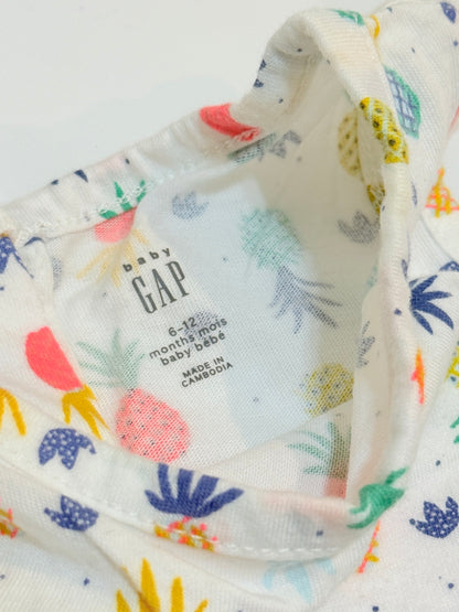 Baby Gap Pineapple Print Tank Top 6-12m