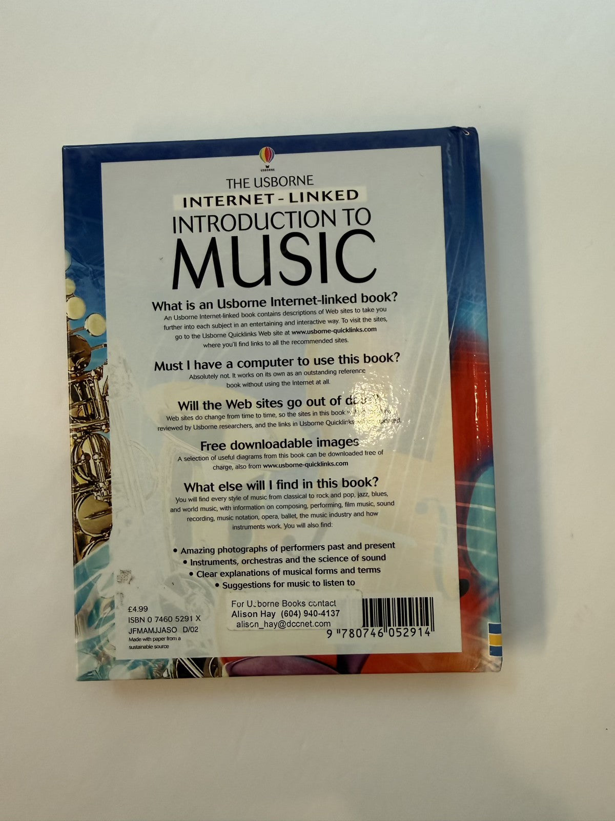 Usborne Internet-Linked Introduction to Music