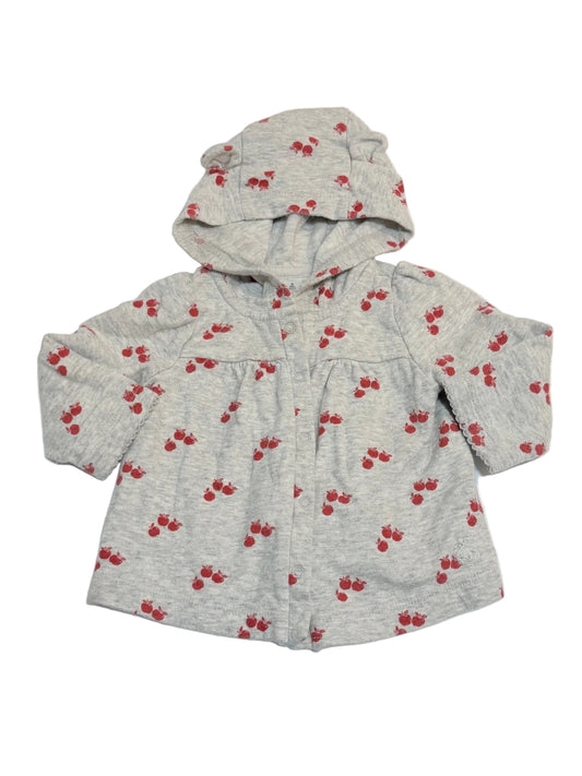 babyGap Apple Print Hooded Jacket 3-6m