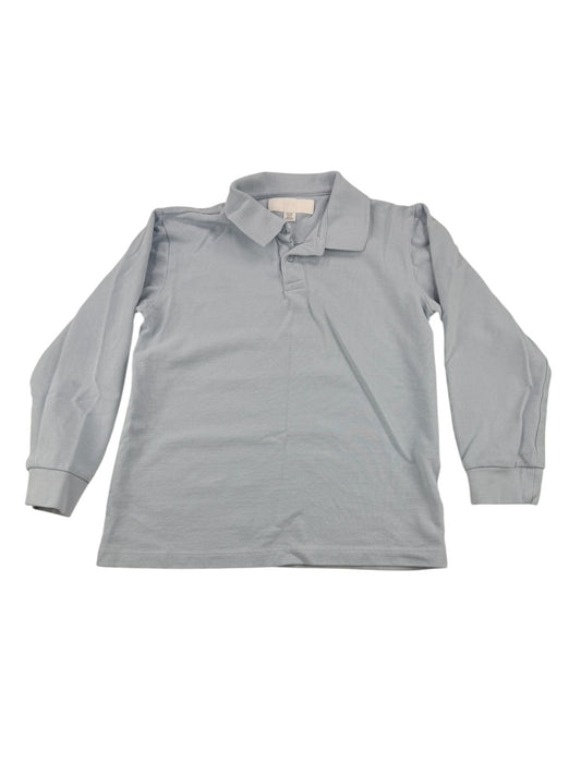 Zara Light Blue Long Sleeve Polo Size 8-9Y