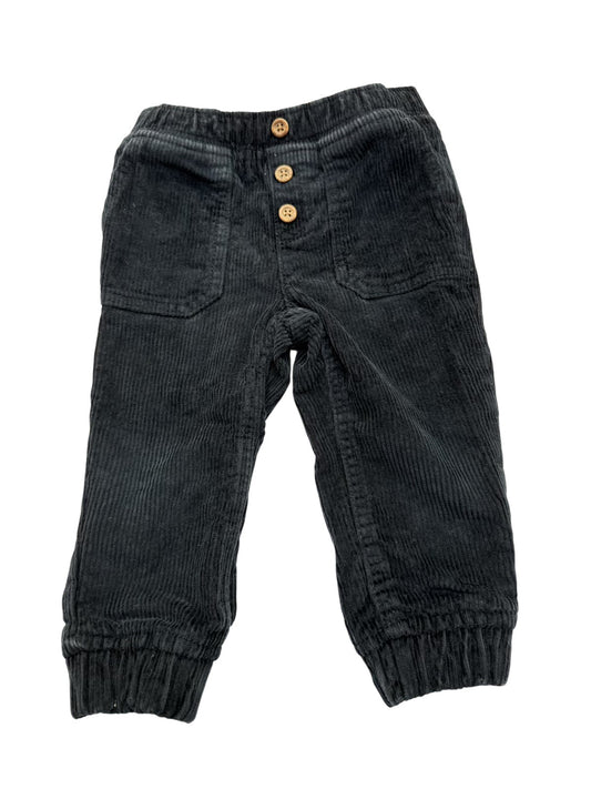 Joe Fresh Navy Corduroy Jogger Pants 12-18m