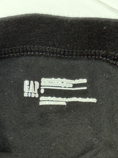 Gap Kids Skeleton Glow in the Dark Pajama Size 6