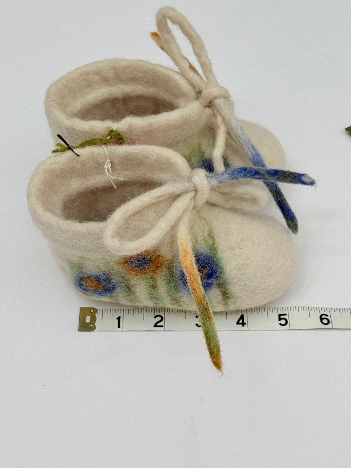 Felted Merino Wool Baby Booties Handmade