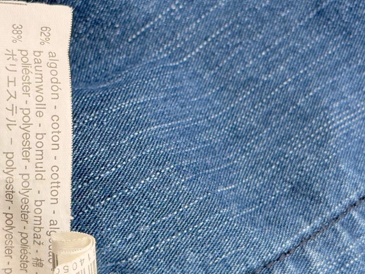 Zara Boys Denim Hooded Jacket Size 5Y